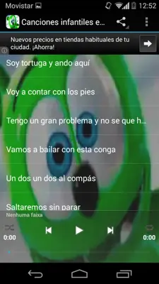 Canciones infantiles español android App screenshot 3