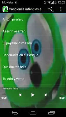 Canciones infantiles español android App screenshot 4